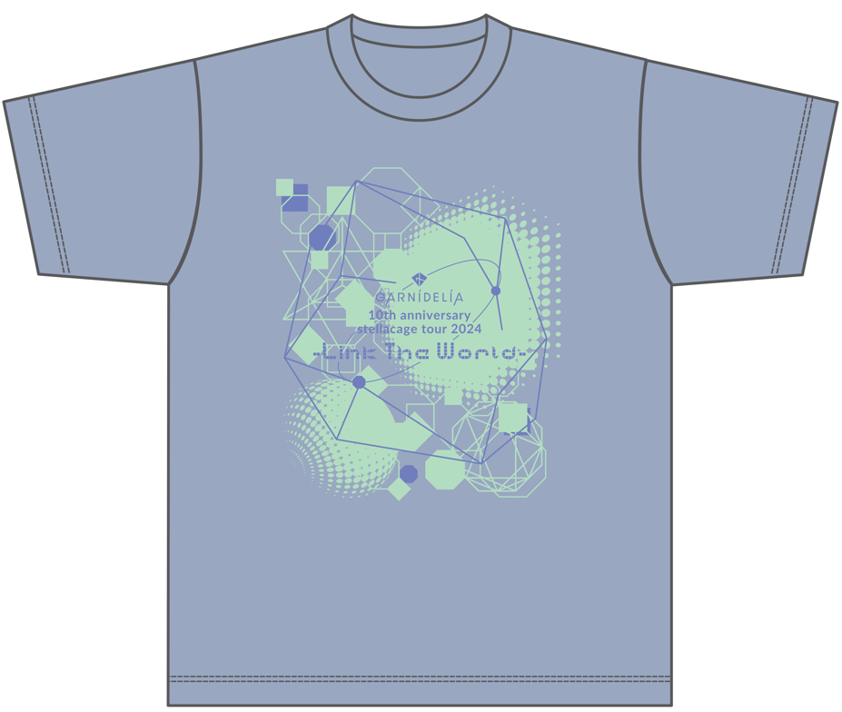 GARNiDELiA 10th anniversary stellacage tour 2024 -Link The World- T-Shirt Normal M