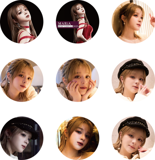 MARiA MUSIC LAND tour 2025 ランダム缶バッジ
