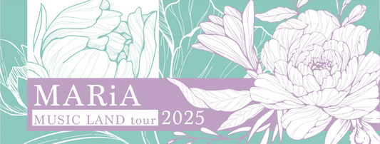 MARiA MUSIC LAND tour 2025 フェイスタオル