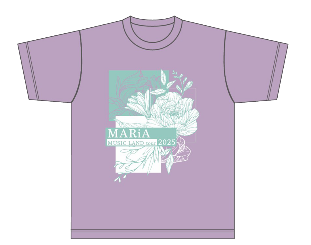 MARiA MUSIC LAND tour 2025 Tシャツ M